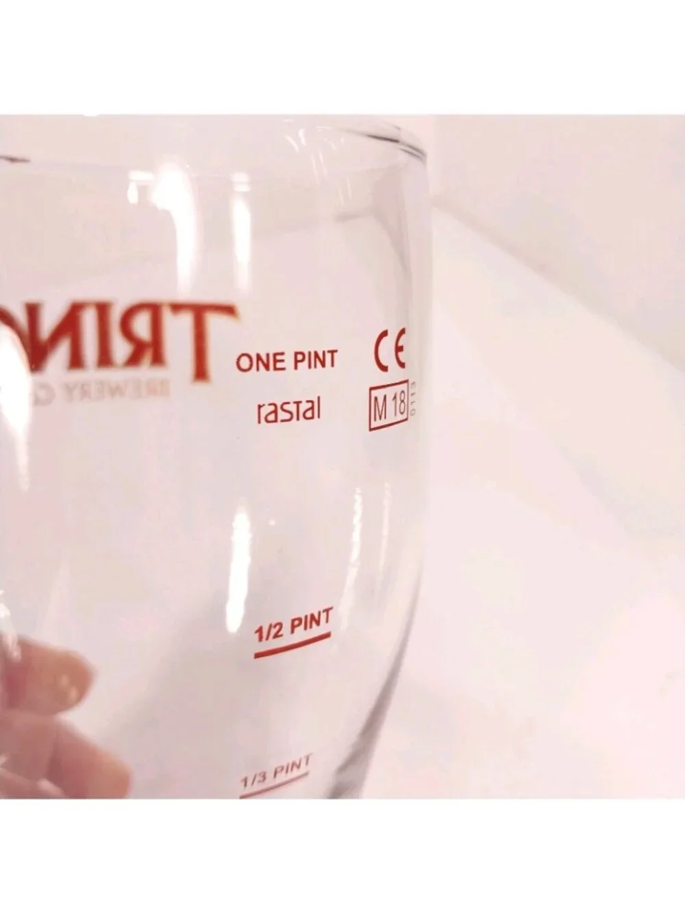 Tring Brewery Co. Beer Pint Glass Hertfordshire United Kingdom